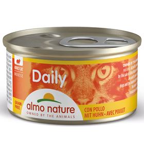 "ALMO NATURE" CAT DAILY - MOUSSE FRANGO (24 UNIDADES)