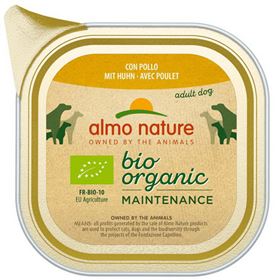 "ALMO NATURE" DOG BIO ORGANIC - FRANGO (9 UNIDADES)