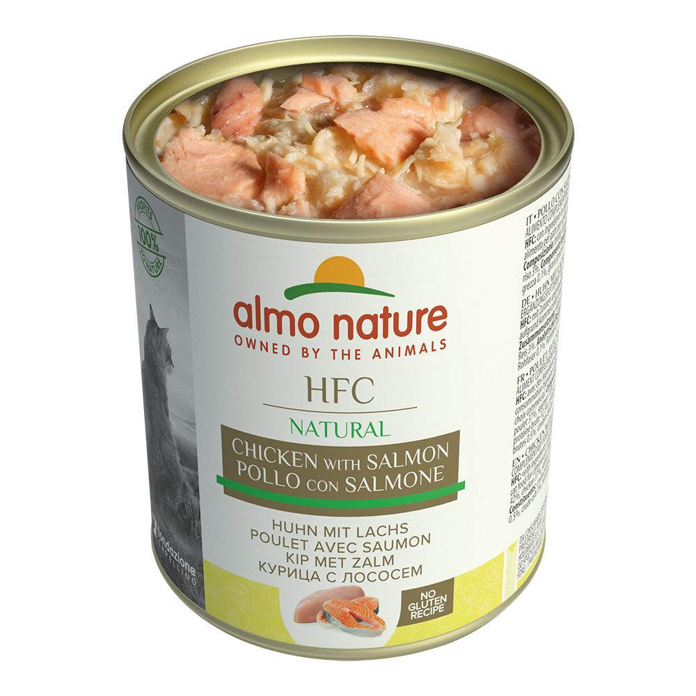 "ALMO NATURE" HFC CAT NATURAL - FRANGO E SALMÃO