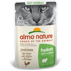 "ALMO NATURE" CAT FUNCTIONAL ANTI-HAIRBALL - FRANGO (30 UNIDADES)