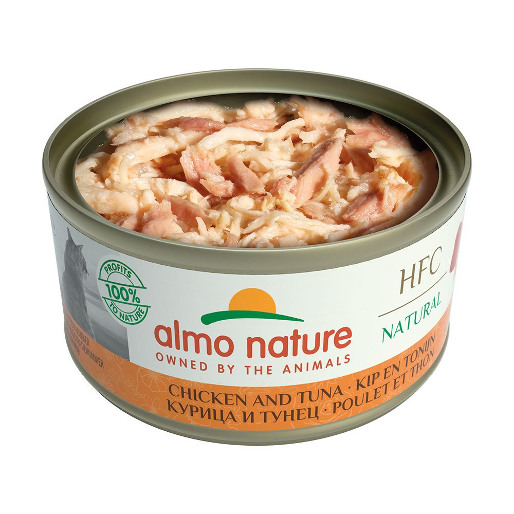 "ALMO NATURE" HFC CAT NATURAL - FRANGO E ATUM