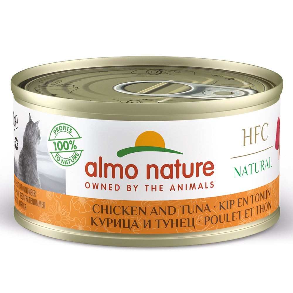 "ALMO NATURE" HFC CAT NATURAL - FRANGO E ATUM