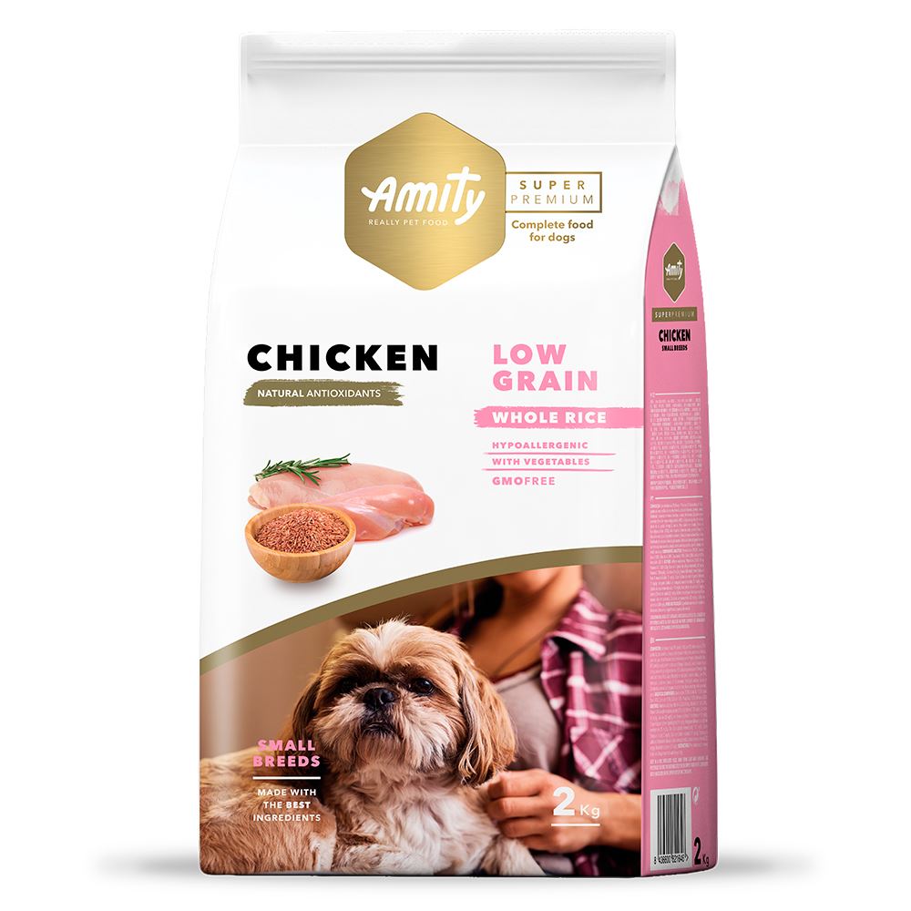 AMITY SUPER PREMIUM (LOW GRAIN) - MINI ADULT CHICKEN