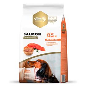 AMITY SUPER PREMIUM (LOW GRAIN) - MINI ADULT SALMON