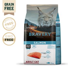 BRAVERY - SALMON ADULT CAT (GRAIN FREE)