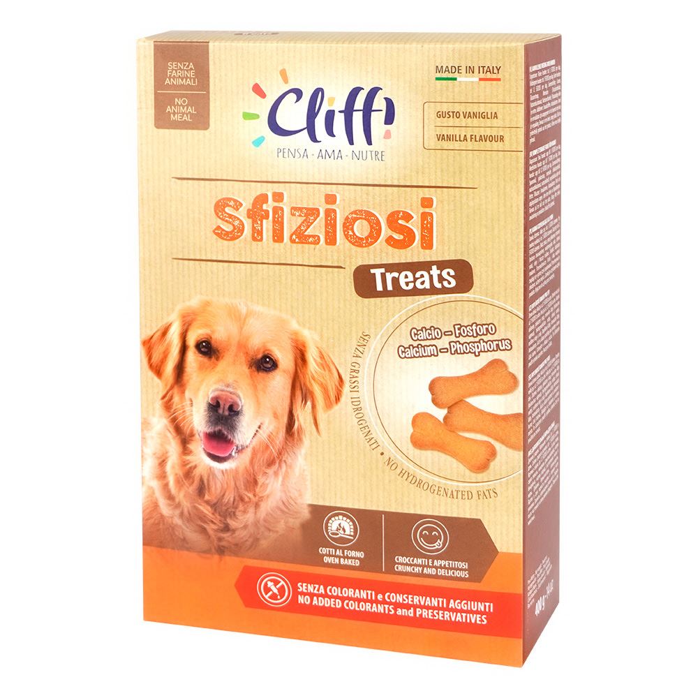 CLIFFI - SFIZIOSI (BISCOITOS PARA CÃES)