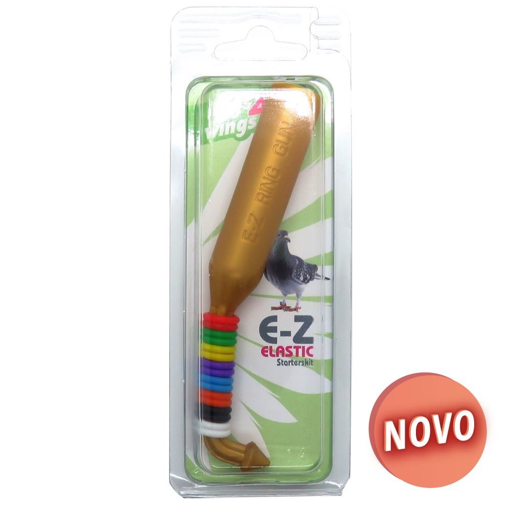 "KIT" INICIAL ANILHAS ELÁSTICAS PARA CANÁRIOS E EXÓTICOS