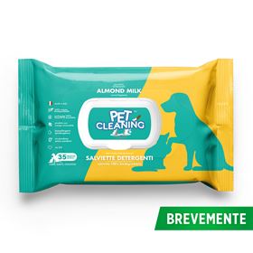 TOALHETES HÚMIDOS "PET CLEANING" - LEITE DE AMÊNDOA