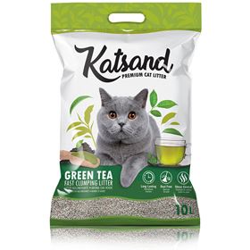 LITTER "KATSAND" - CHÁ VERDE (2 x 10 LT)