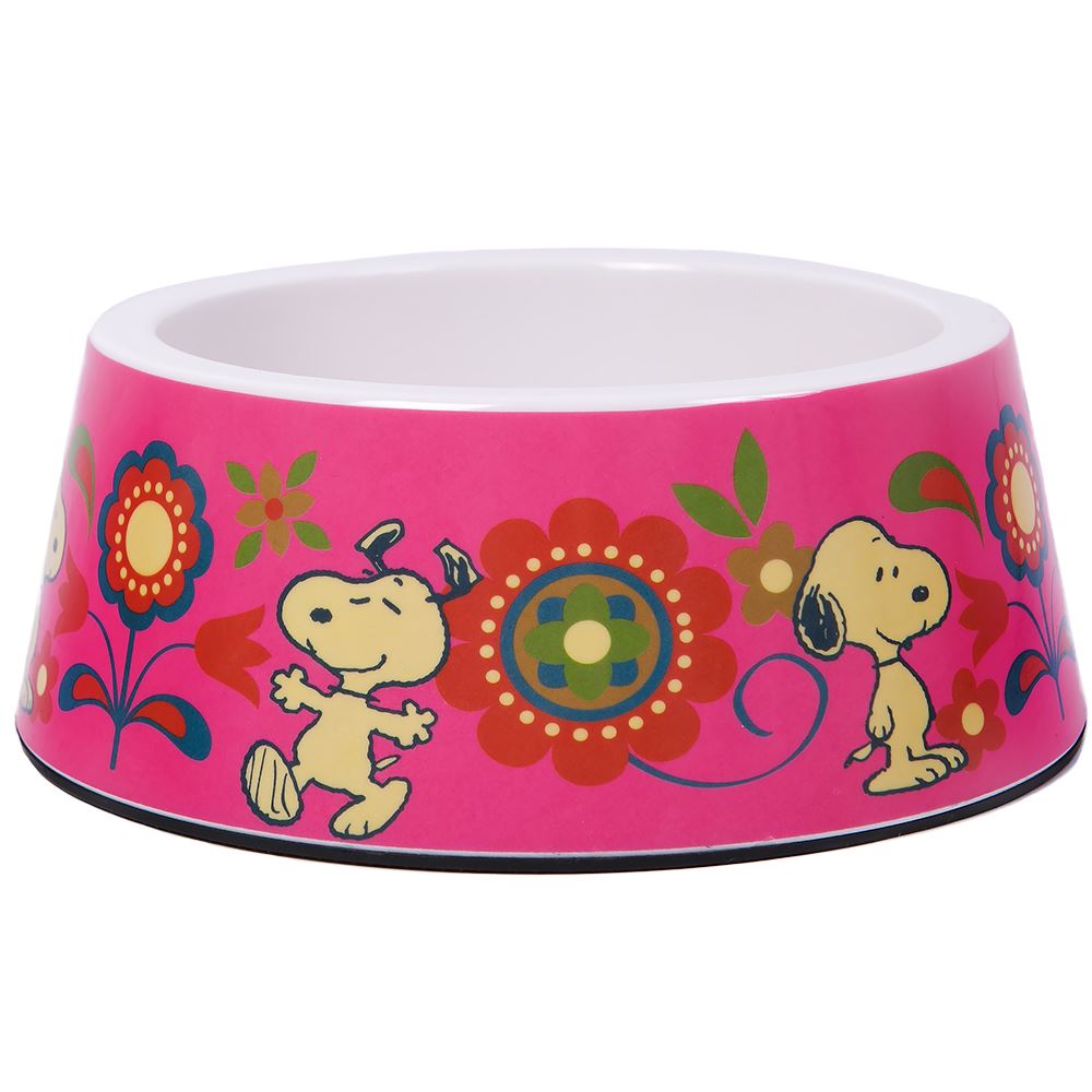 GAMELA SNOOPY MELAMINA (ROSA/FLORES)