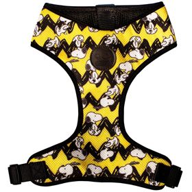 SNOOPY - COLETE PEITORAL "MESH" (AMARELO/C.B.)