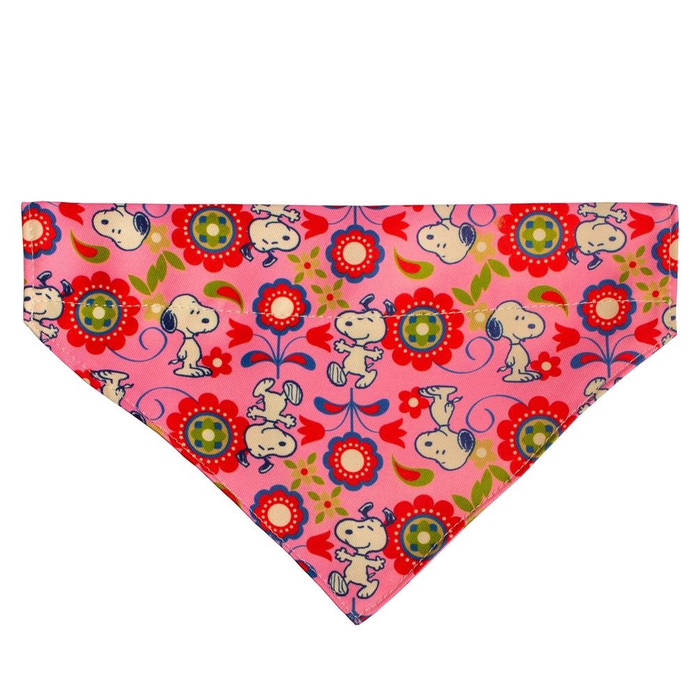 SNOOPY - BANDANA (ROSA/FLORES)