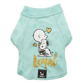 SNOOPY - T-SHIRT (LOYAL LIGHT GREEN)