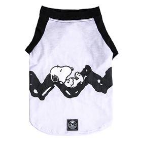 SNOOPY - T-SHIRT (SLEEPING BLACK & WHITE)