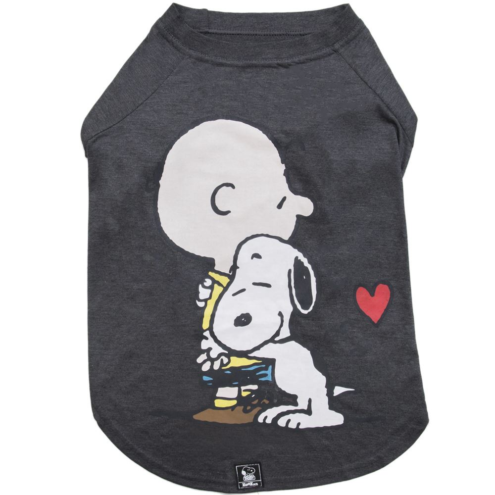 SNOOPY - T-SHIRT (GRAFITE/HUG)