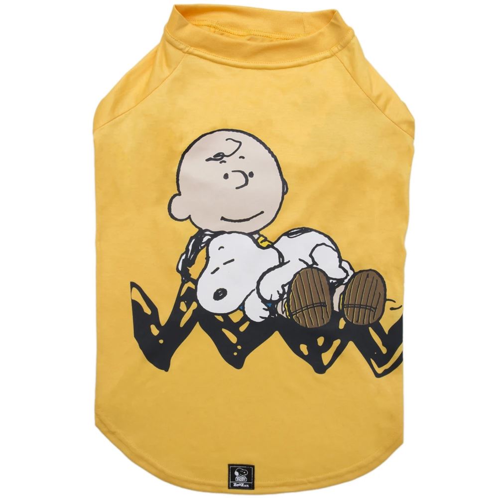 SNOOPY - T-SHIRT (AMARELA/SLEEPING)