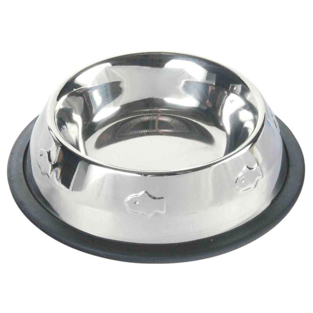 GAMELA INOX ANTI-DERRAPANTE COM MOTIVOS PARA GATOS