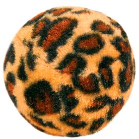 BOLAS COM MOTIVO DE LEOPARDO (4 UNIDADES)