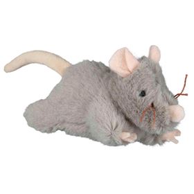 RATO EM PELÚCIA COM SOM PARA GATOS