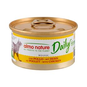 "ALMO NATURE" CAT DAILY - MOUSSE FRANGO (24 UNIDADES)