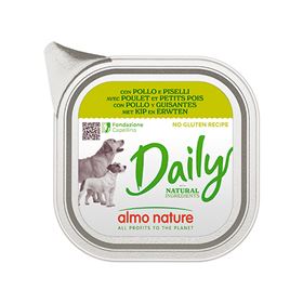 "ALMO NATURE" DOG DAILY - FRANGO E ERVILHAS