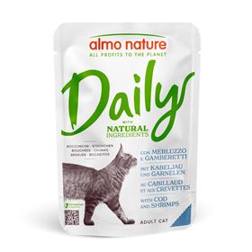 "ALMO NATURE" CAT DAILY -  BACALHAU E CAMARÃO (30 UNIDADES)