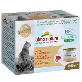 "ALMO NATURE" HFC CAT NATURAL LIGHT - ATUM E CAMARÃO (4 LATAS)