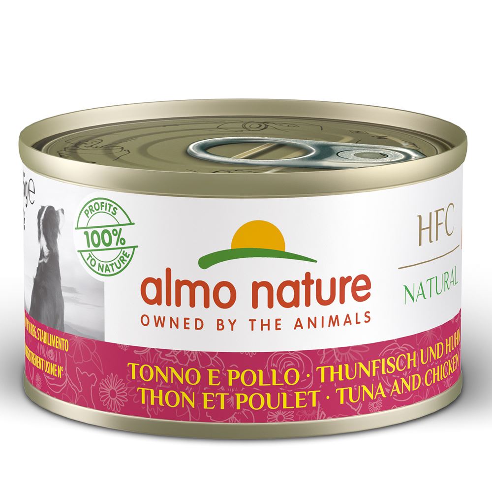 "ALMO NATURE" HFC DOG NATURAL - ATUM E FRANGO