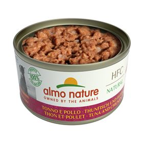 "ALMO NATURE" HFC DOG NATURAL - ATUM E FRANGO