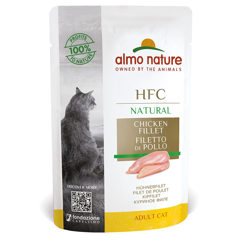 "ALMO NATURE" HFC CAT NATURAL - FILET DE FRANGO (24 UNIDADES)