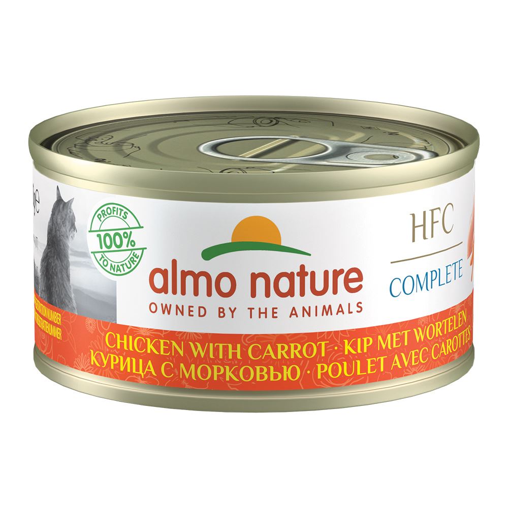 "ALMO NATURE" HFC CAT COMPLETE - FRANGO COM CENOURA