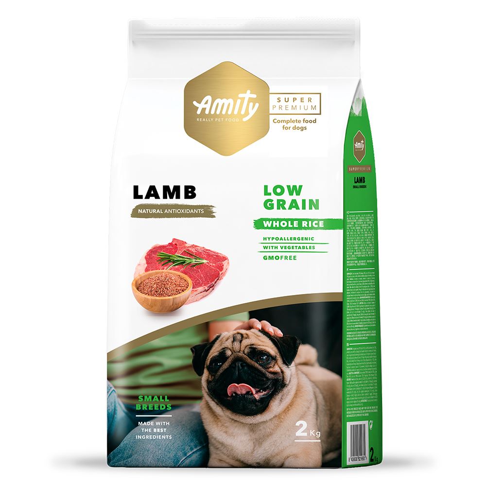 AMITY SUPER PREMIUM (LOW GRAIN) - MINI ADULT LAMB