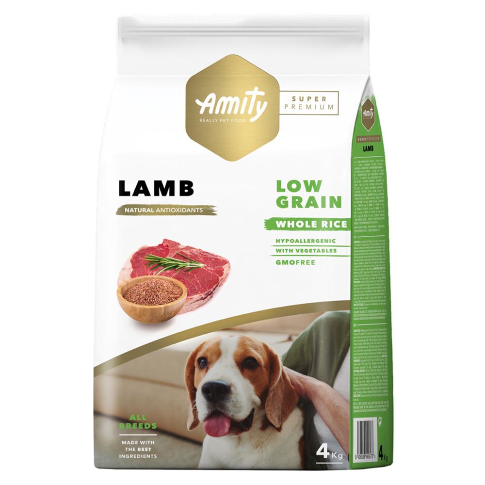 AMITY SUPER PREMIUM (LOW GRAIN) - ADULT LAMB