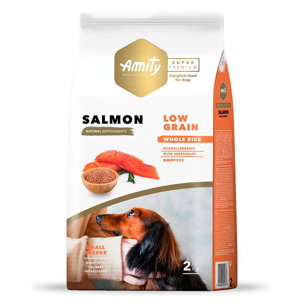 AMITY SUPER PREMIUM (LOW GRAIN) - MINI ADULT SALMON