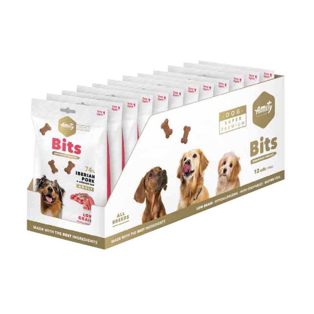 AMITY SUPER PREMIUM BITS - IBERIAN PORK & SERRANO
