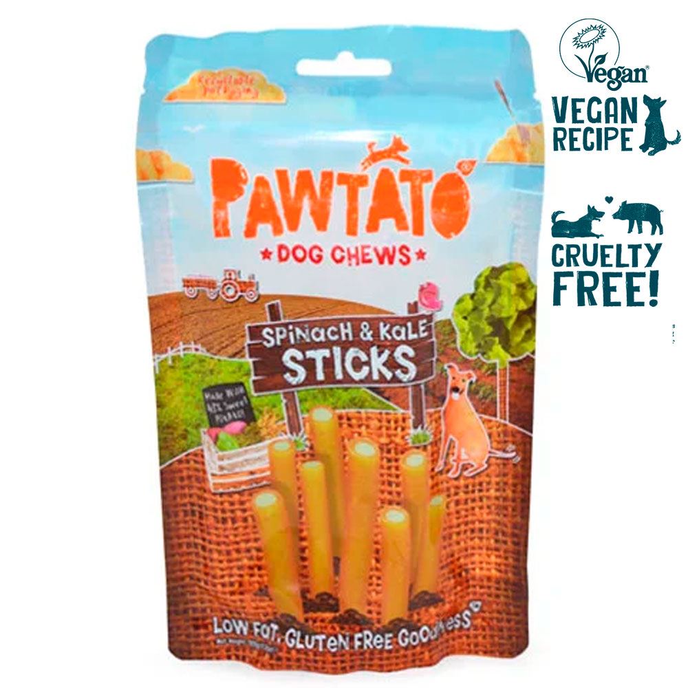 PAWTATO STICKS - SPINACH & KALE