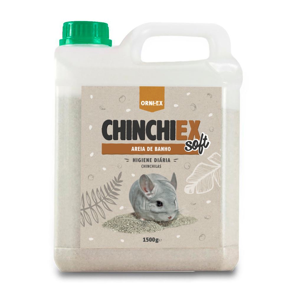 CHINCHIEX BANHO SOFT - AREIA PARA CHINCHILAS