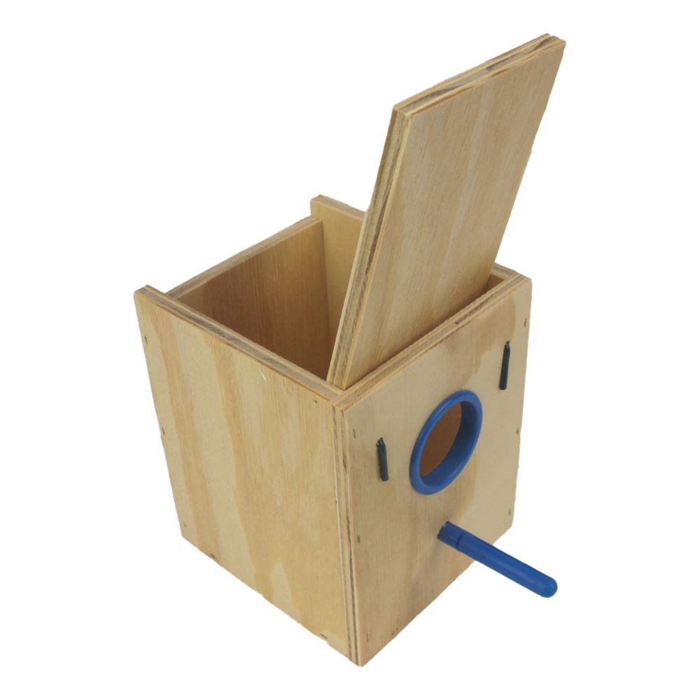 NINHO EXTERIOR "PERIEX" EM MADEIRA PARA PERIQUITOS