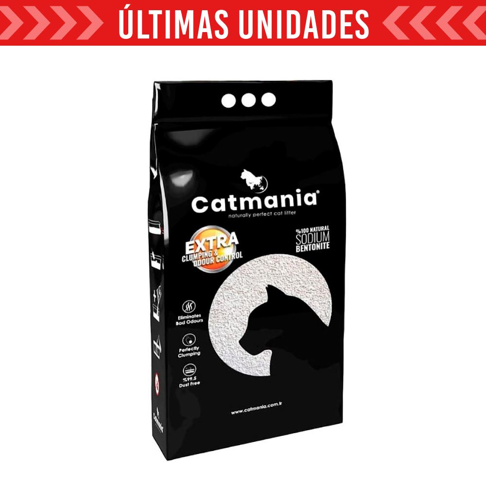 CATMANIA - LITTER SODIUM GREY ULTRA COMPACT (FINO)