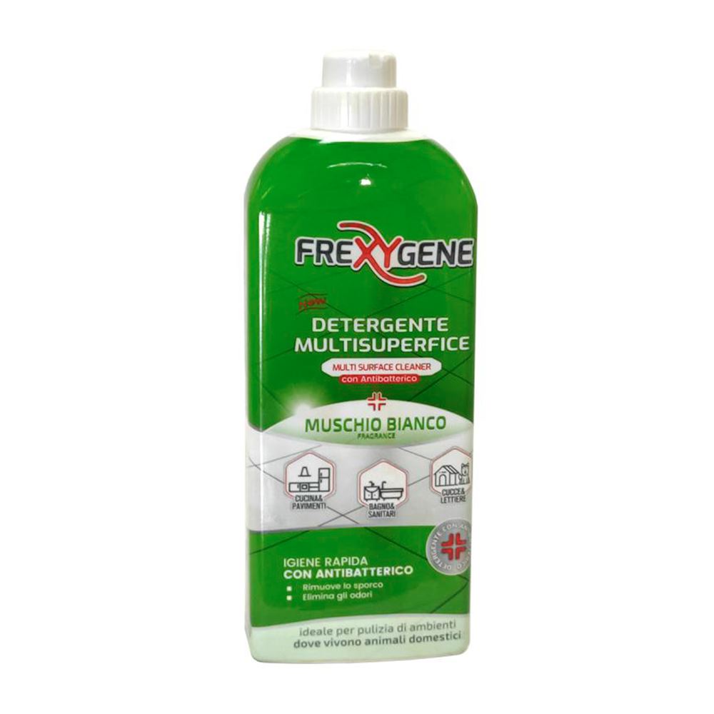 FREXYGENE - DETERGENTE ANTI-BACTERIANO PARA SUPERFÍCIES (WHITE MUSK)