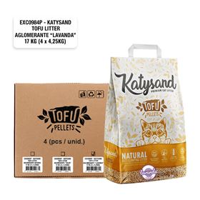 KATYSAND TOFU - LITTER AGLOMERANTE "LAVANDA"