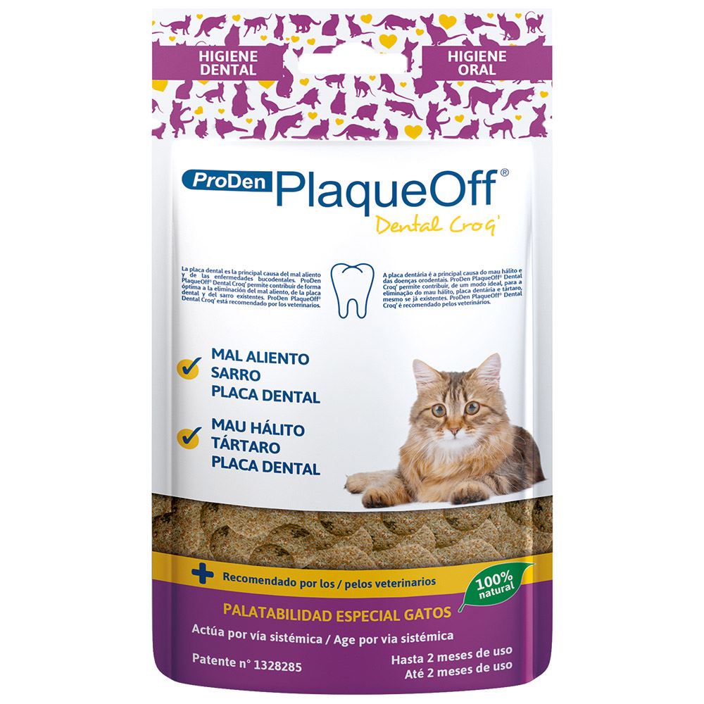 PRODEN PLAQUEOFF DENTAL CROQUETES PARA GATOS