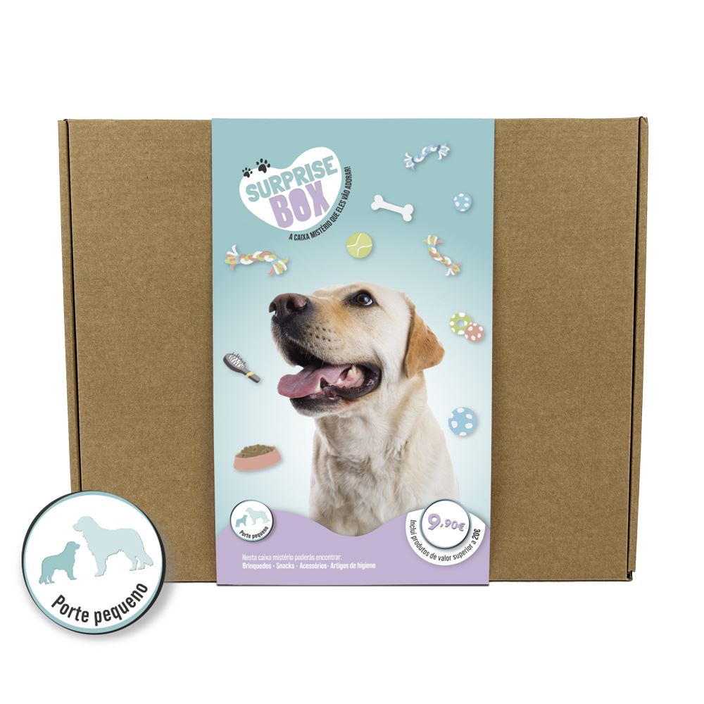SURPRISE BOX CÃO (Porte Pequeno/Médio)