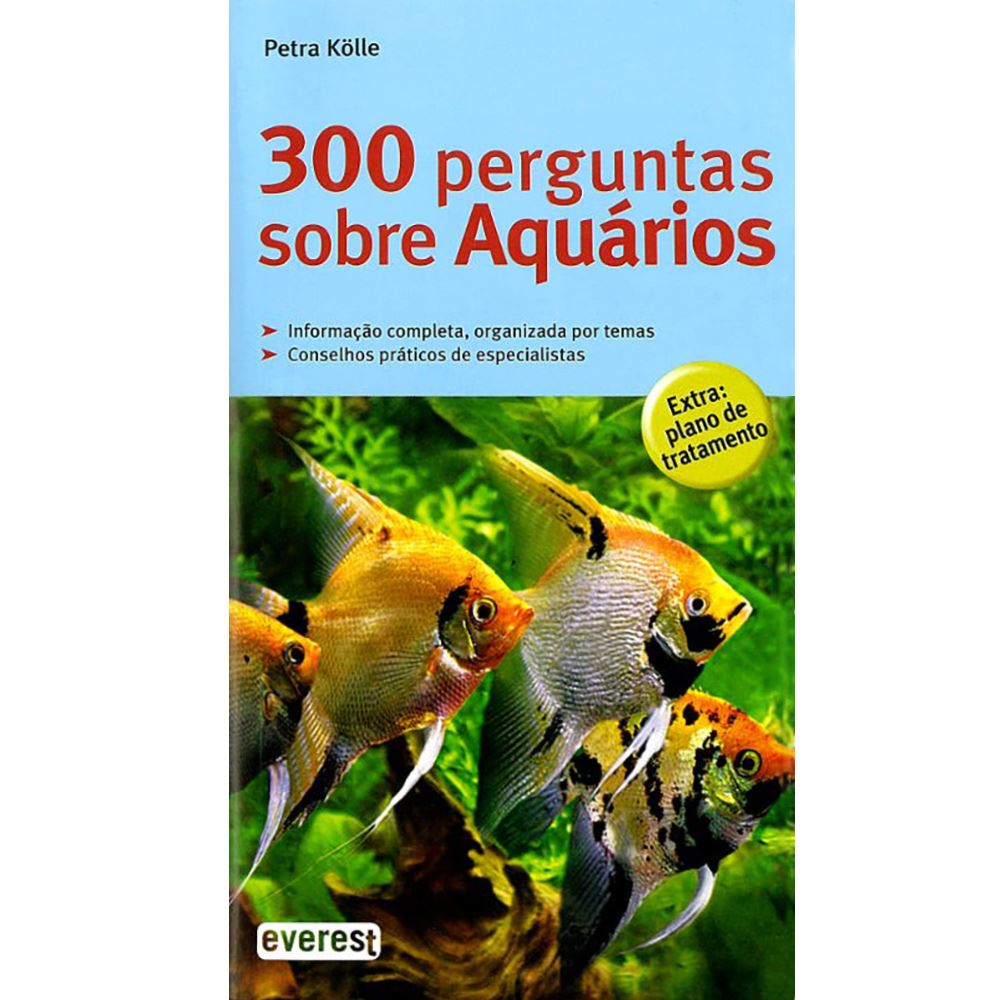 LIVRO "300 PERGUNTAS SOBRE AQUÁRIOS"