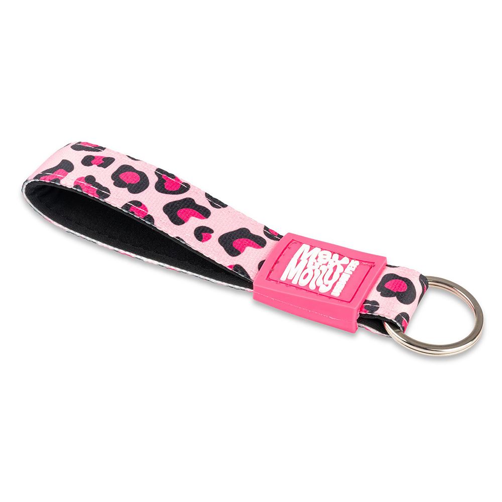 MAX & MOLLY - PORTA CHAVES "LEOPARD PINK"