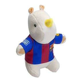 MAX & MOLLY - RINOCERONTE "FC BARCELONA" EM PELÚCIA