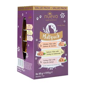 "NUEVO" CAT ADULT - LOVELY FILETS (MULTIPACK)