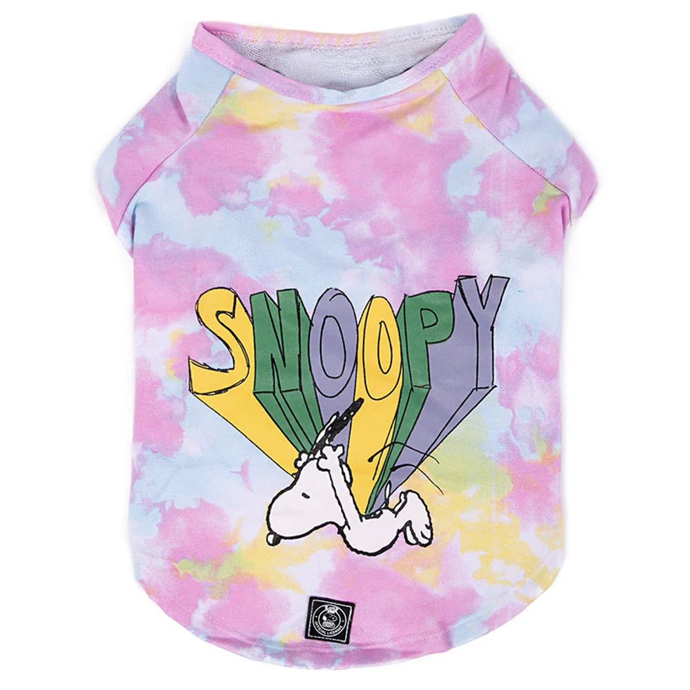 SNOOPY - SWEAT SEM CARAPUÇO "FLY PINK"