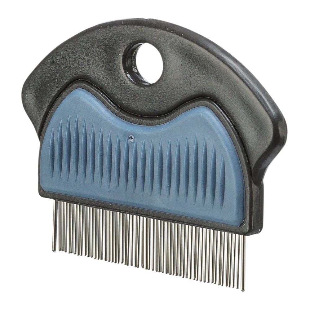 PENTE COM PEGA PLÁSTICA (PARA RETIRAR PÓ E PULGAS)