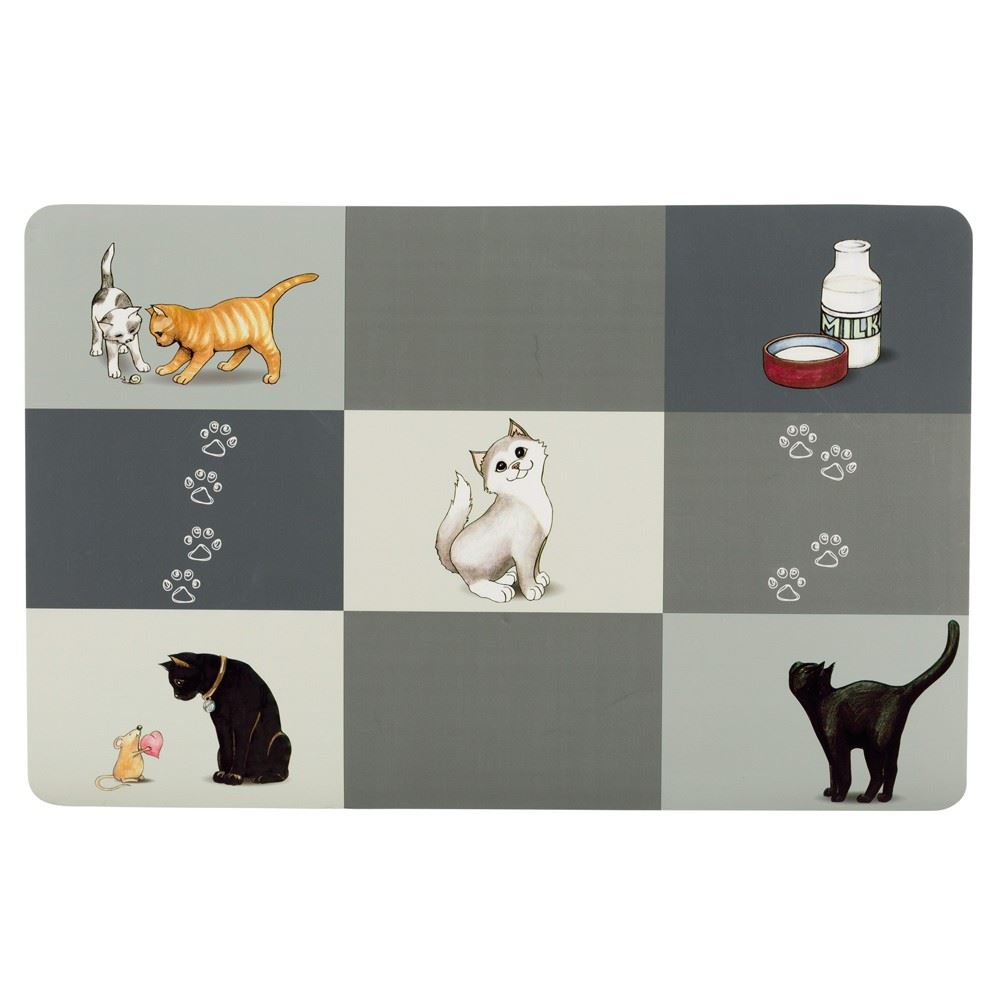 NAPRON "PATCHWORK" PARA GAMELAS DE GATOS